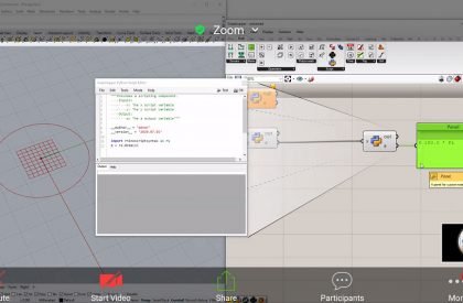 Day 7| GhPython scripting in grasshopper: Task 1,2,3
