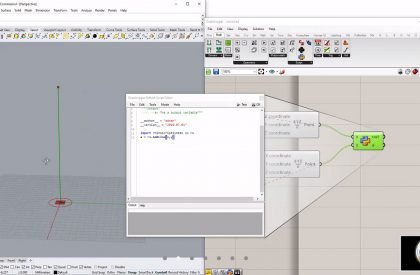 Day 7| GhPython scripting in grasshopper: Task 1,2,3