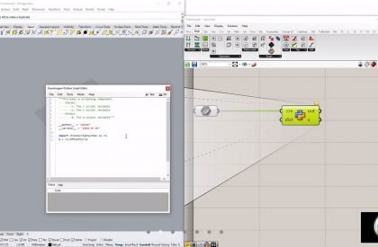 Day 7| GhPython scripting in grasshopper: Task 1,2,3