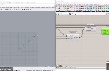 Day 9 | Linear Regression in grasshopper, K-Means Clustering in grasshopper: Task 1, 2