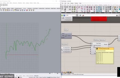 Day 9 | Linear Regression in grasshopper, K-Means Clustering in grasshopper: Task 1, 2