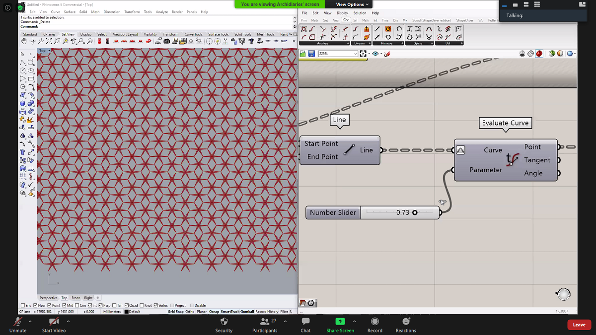 Day 11 | Learn to animate in grasshopper: Task 1, 2 & 3