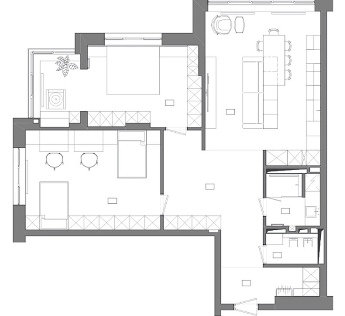 Polotno Apartment | Sergey Makhno Architects