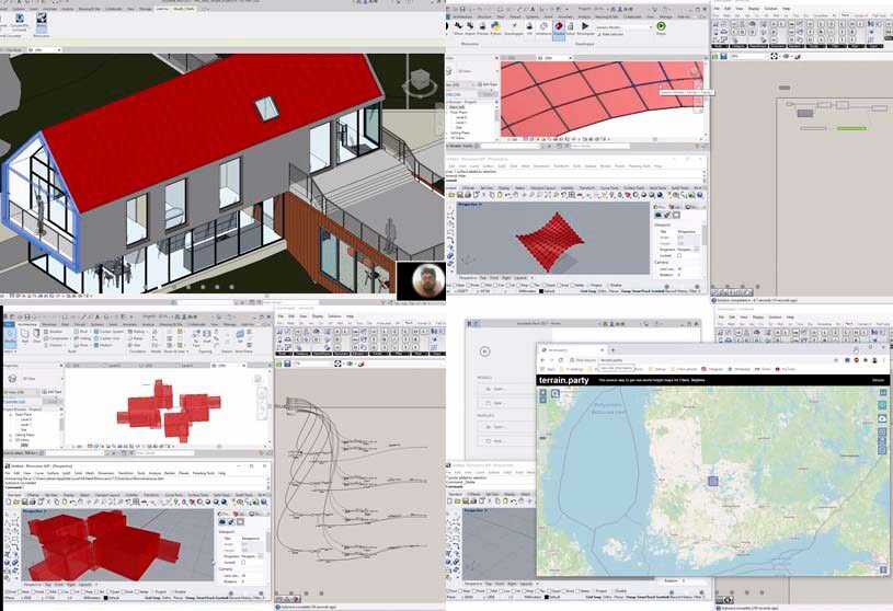 Day 12 | Learn Rhino and grasshopper as BIM tool for modelling in Revit: Task 1, 2,3,4