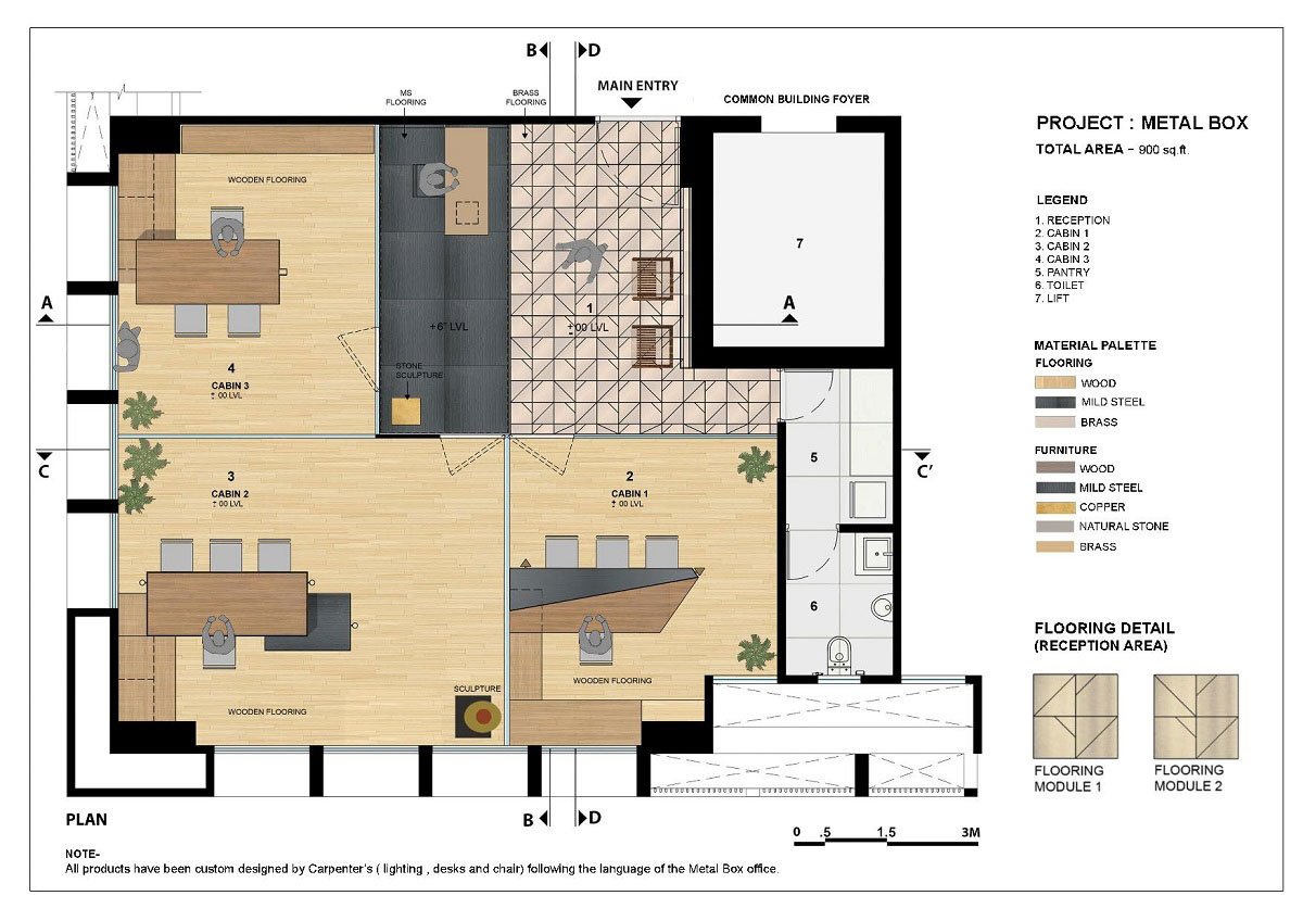 Metal Box Office | tHE gRID Architects