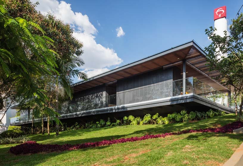 Architectural modules for eating and sevices area | DMDV architects