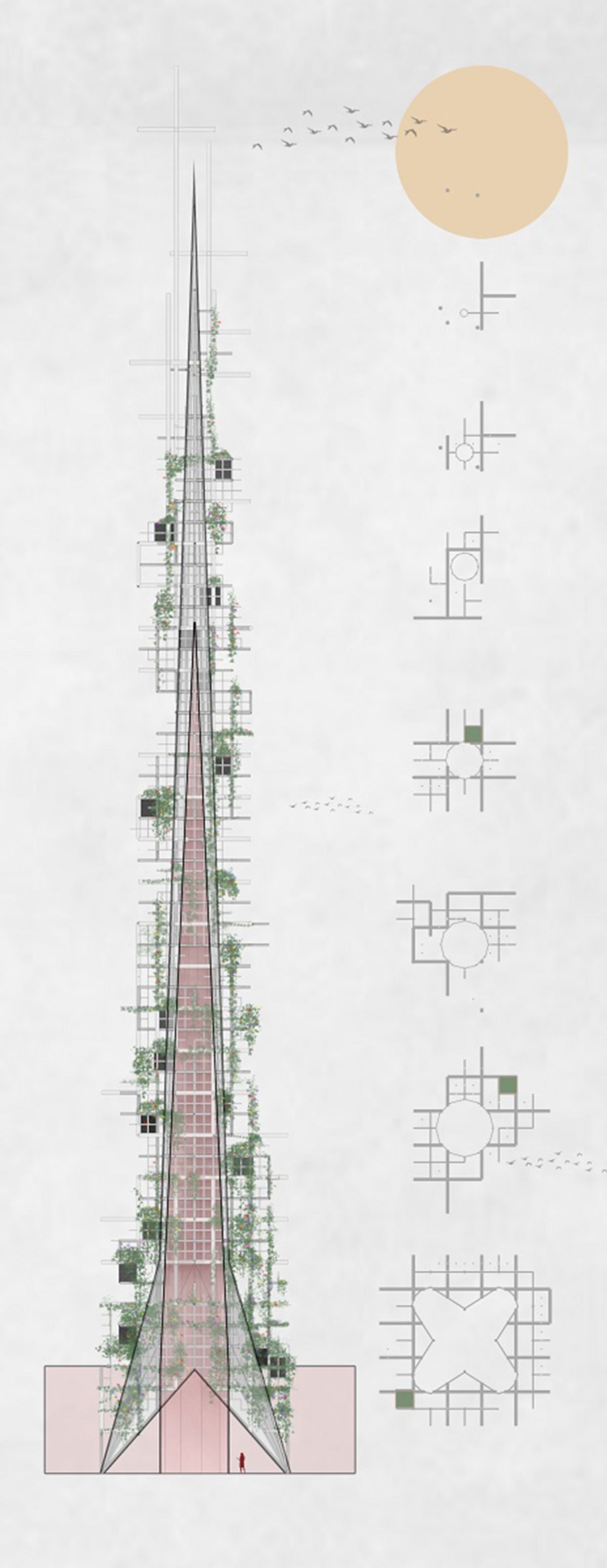 Honorary mention | Rethinking Notredame | The Red Studio