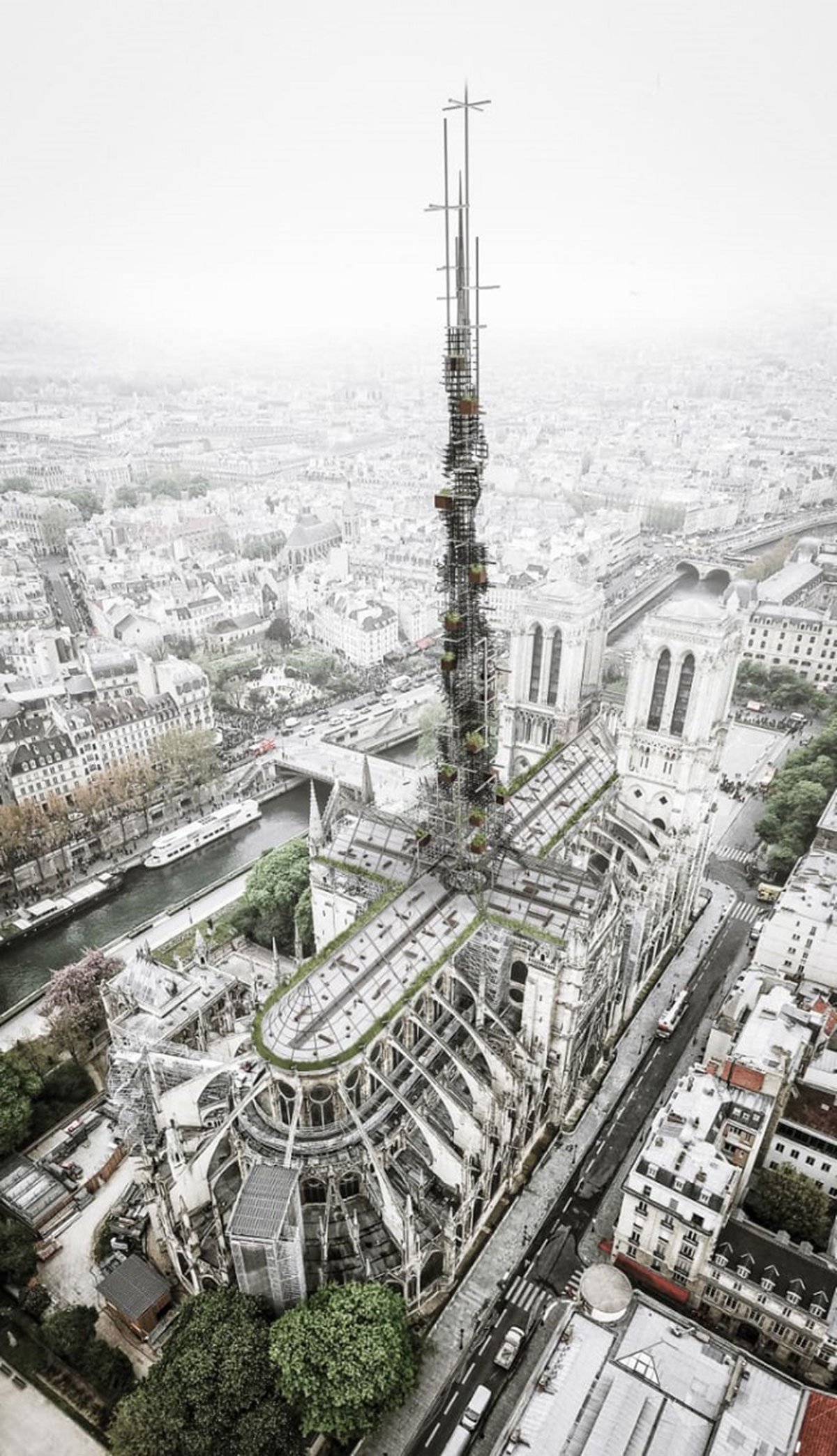 Honorary mention | Rethinking Notredame | The Red Studio