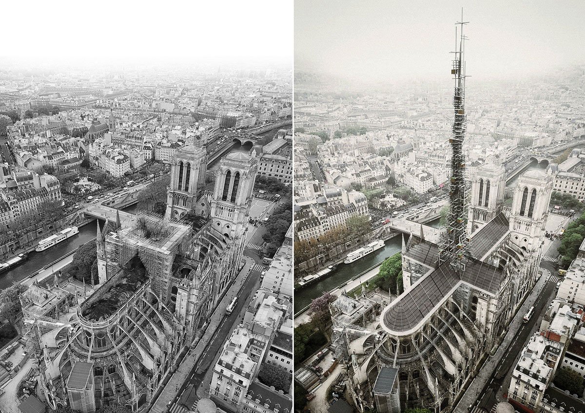 Honorary mention | Rethinking Notredame | The Red Studio