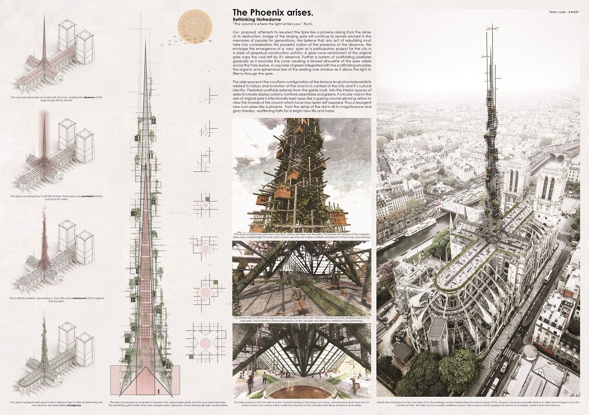 Honorary mention | Rethinking Notredame | The Red Studio