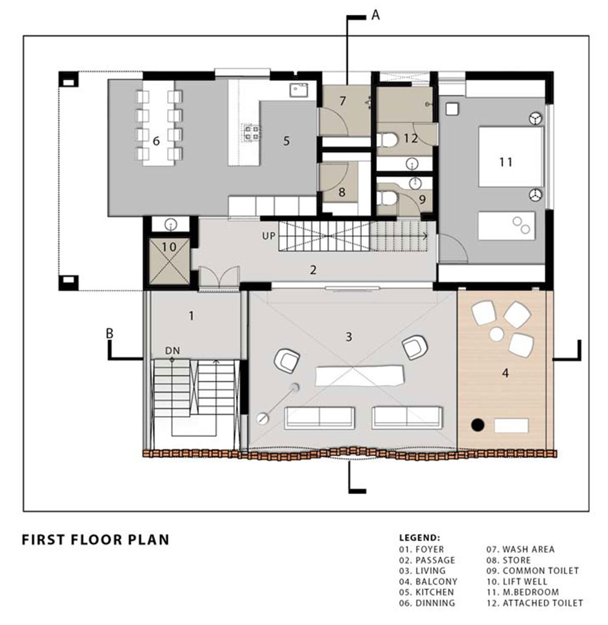 Brick Curtain House | Design Work Group