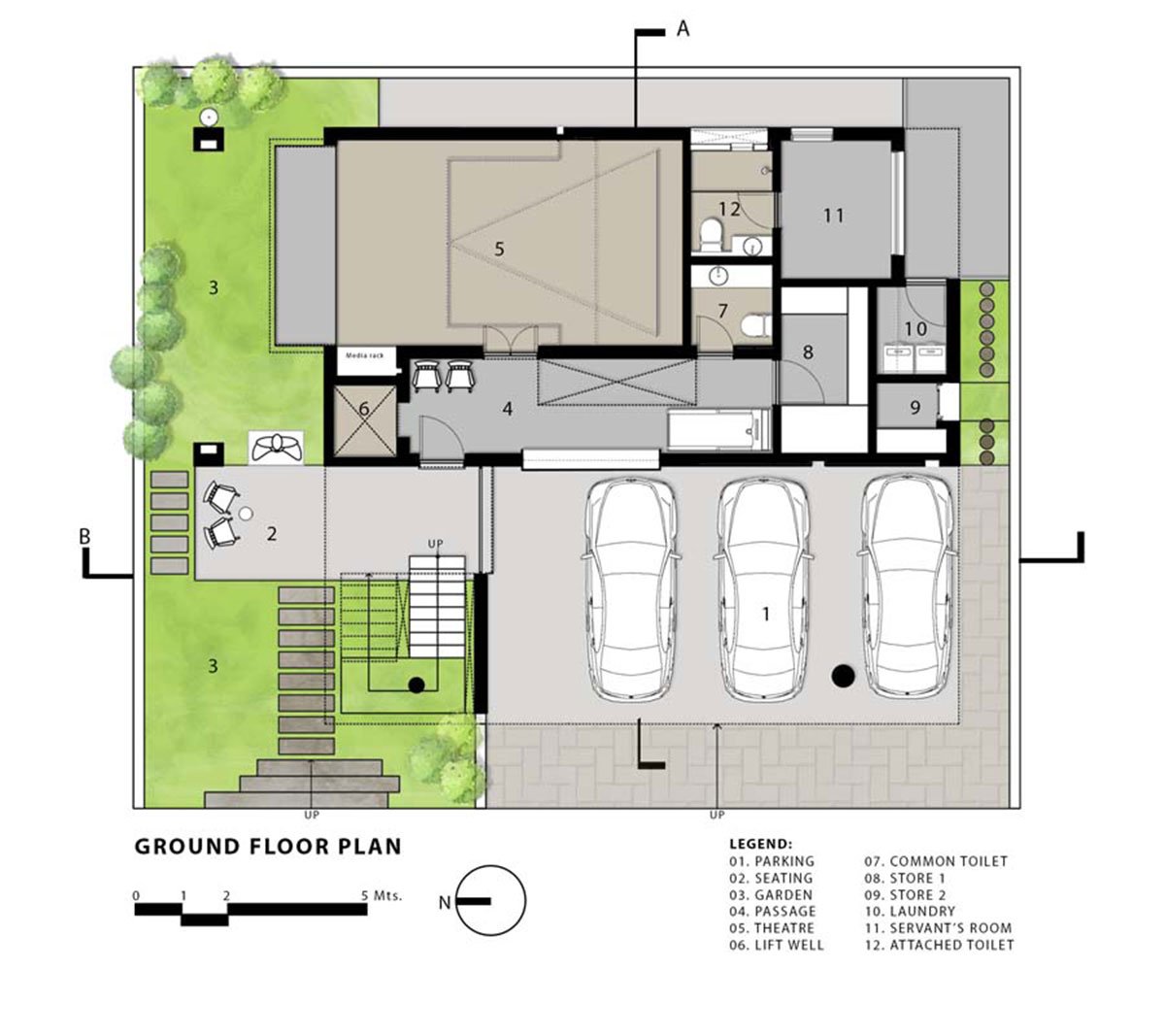 Brick Curtain House | Design Work Group