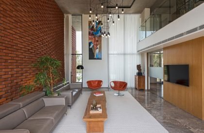 Brick Curtain House | Design Work Group