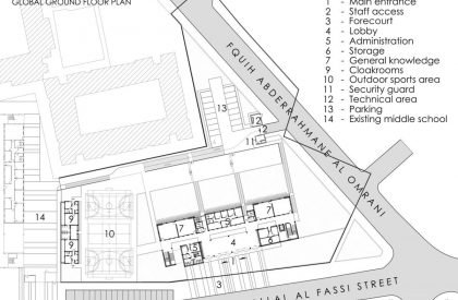 Concrete phrontistery | Tarik Zoubdi Architecte & Mounir Benchekroun Architect