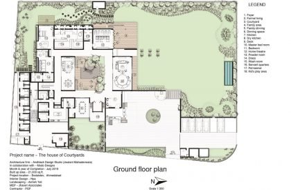 The House of Courtyards | andblack + Modo designs