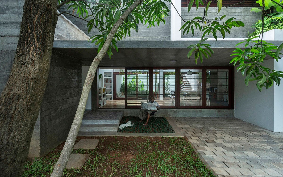 Halaman -The Courtyard House | Zero studio