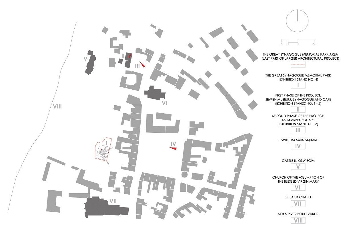 The Great Synagogue Memorial Park in Oswiecim | NArchitekTURA