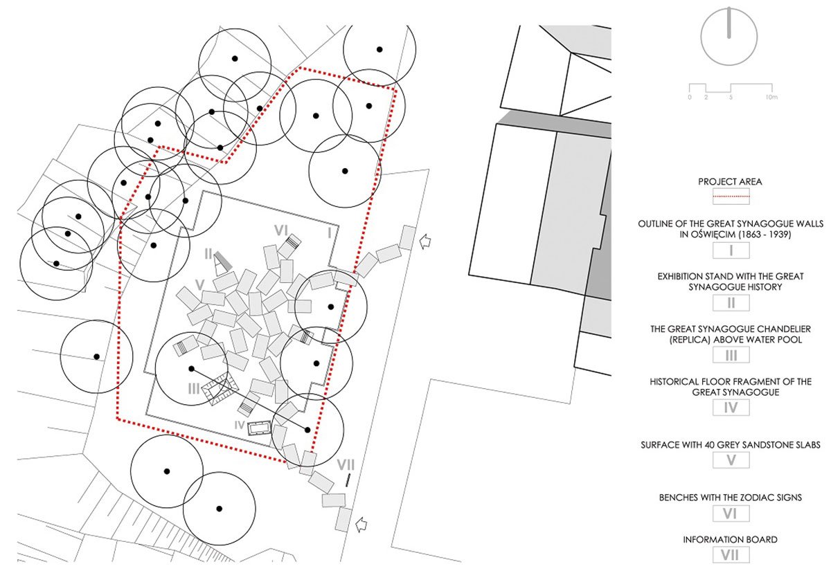 The Great Synagogue Memorial Park in Oswiecim | NArchitekTURA
