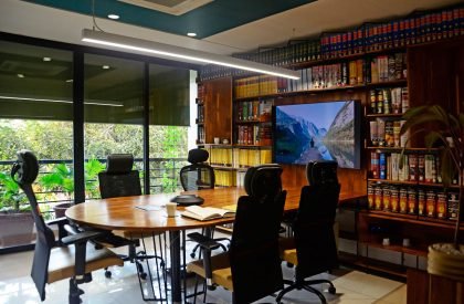 The Book-ed Office | Terra Firma Architects