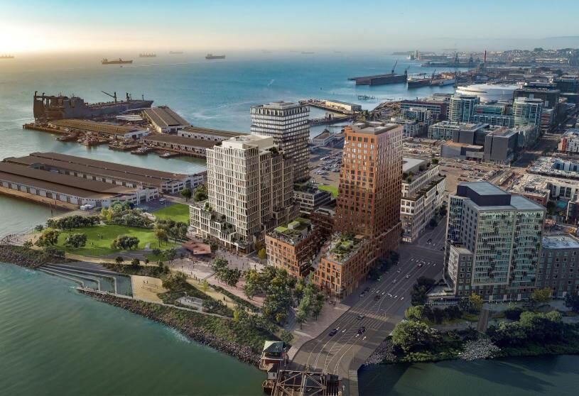 Construction begins on MVRDV’s mixed-use tower in San Francisco – geology inspired design takes pride of place in Mission Rock’s new neighborhood