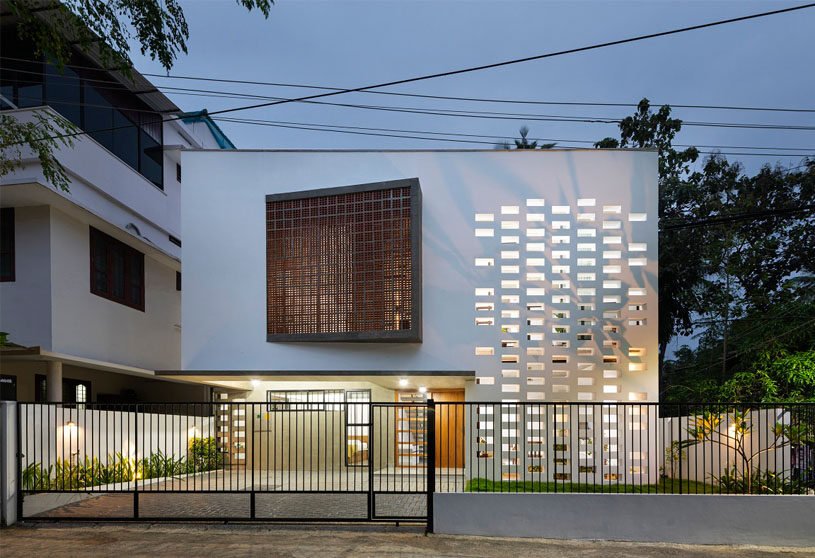 White Skube House | Srijit Srinivas – ARCHITECTS