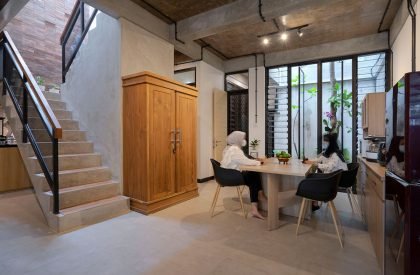 Trapezioma (Trapezoidal Brick + Omah (house)) | Andyrahman Architect