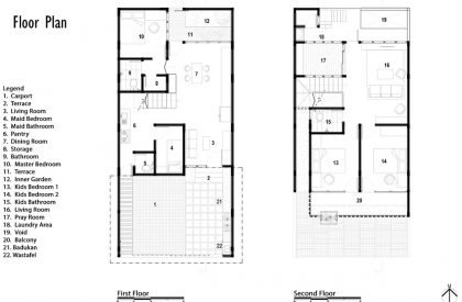 Trapezioma (Trapezoidal Brick + Omah (house)) | Andyrahman Architect