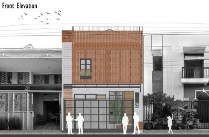 Trapezioma (Trapezoidal Brick + Omah (house)) | Andyrahman Architect