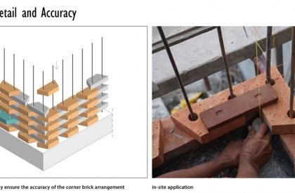 Trapezioma (Trapezoidal Brick + Omah (house)) | Andyrahman Architect