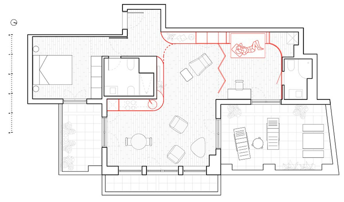SMM penthouse | Anna Solaz Arquitectes + CRUX arquitectos
