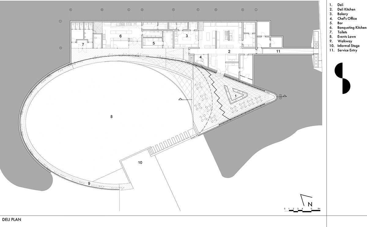 Garden cafe | Steyn Studio + Meyer & Associates + Square One Landscape Architects