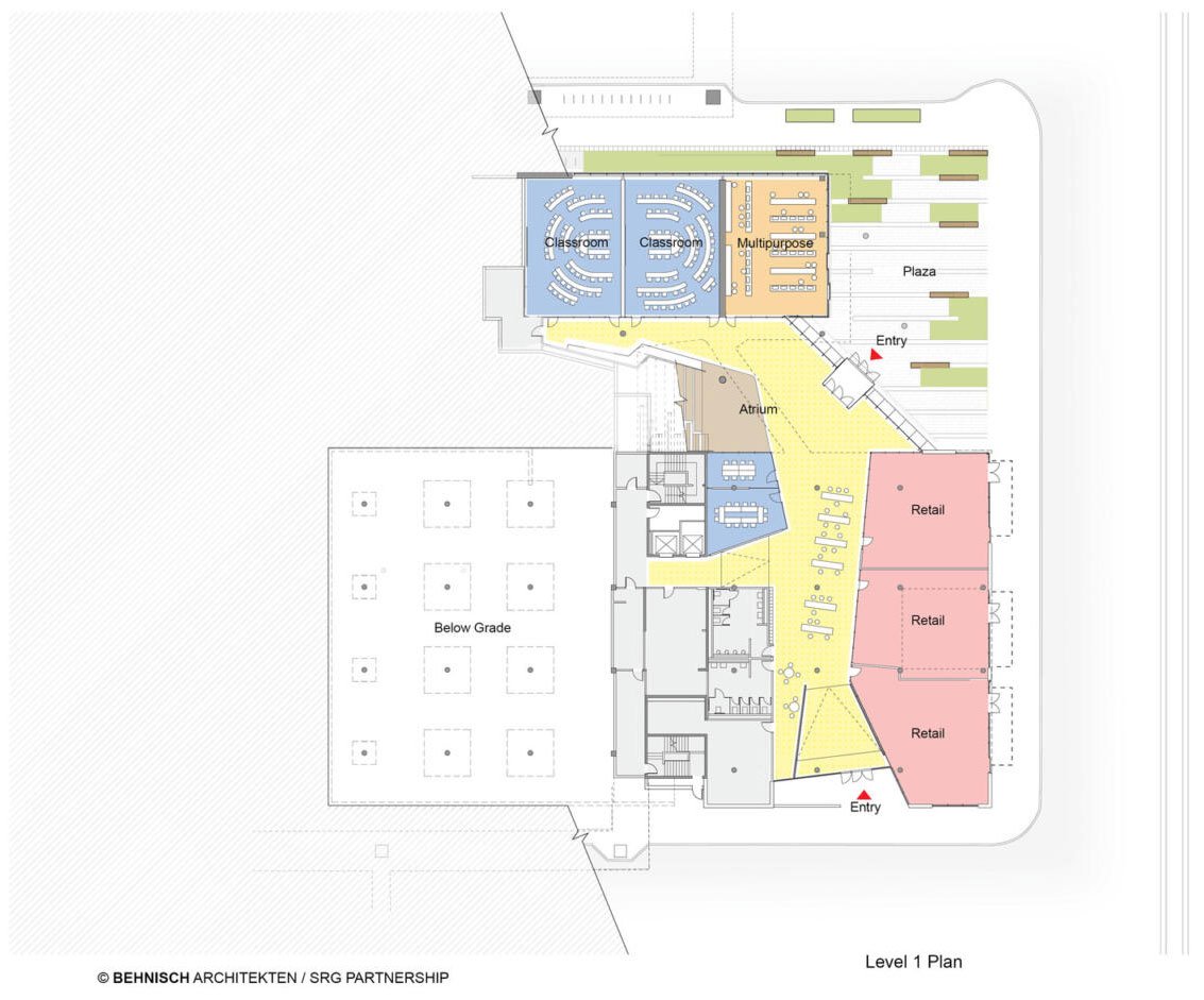 Karl Miller Center | SRG Partnership + Behnisch Architekten