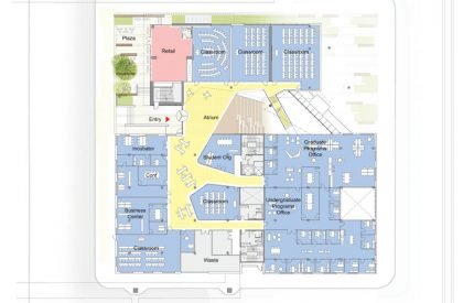 Karl Miller Center | SRG Partnership + Behnisch Architekten