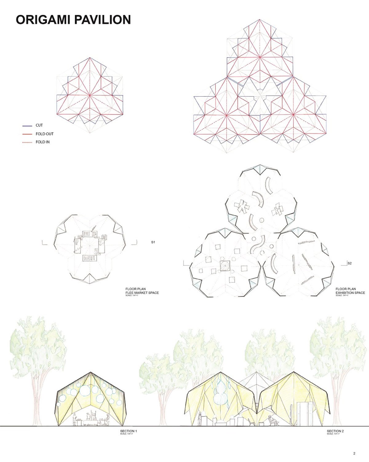 Result Announced: Origamitecture -Paper powered architecture ideas