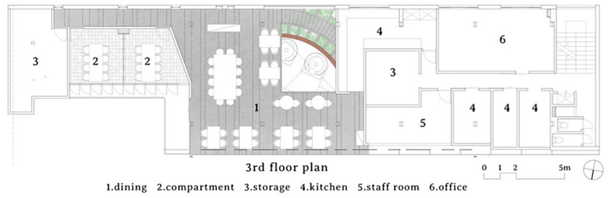 Pizza 4P’s Phan Ke Binh | Takashi Niwa Architects