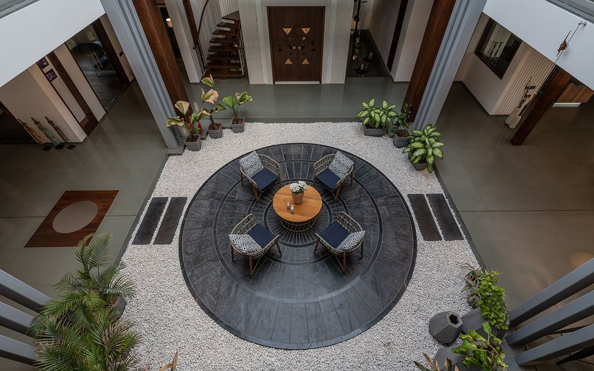 The Courtyard House | Associated Architects Pvt. Ltd.