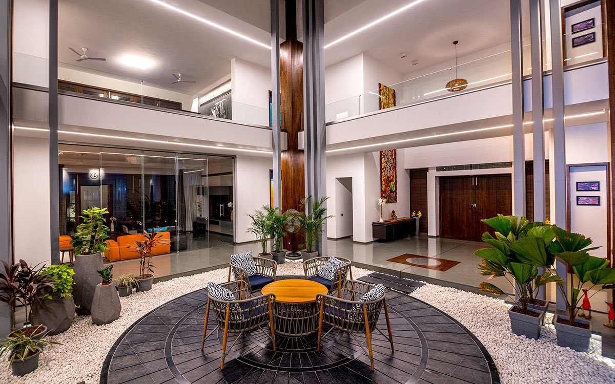 The Courtyard House | Associated Architects Pvt. Ltd.