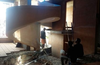 Debris House – Residence for Mr. Biju Mathew | Wallmakers