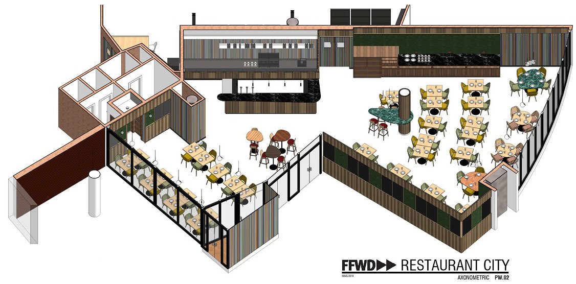 Restaurant City | FFWD Arquitectes