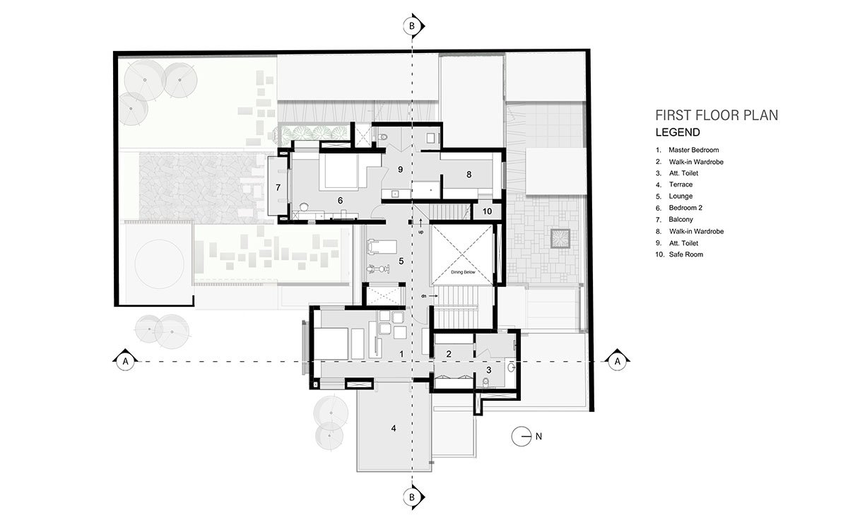 House For Mr. Tejas Patel | Associated Architects Pvt. Ltd. (AAPL)