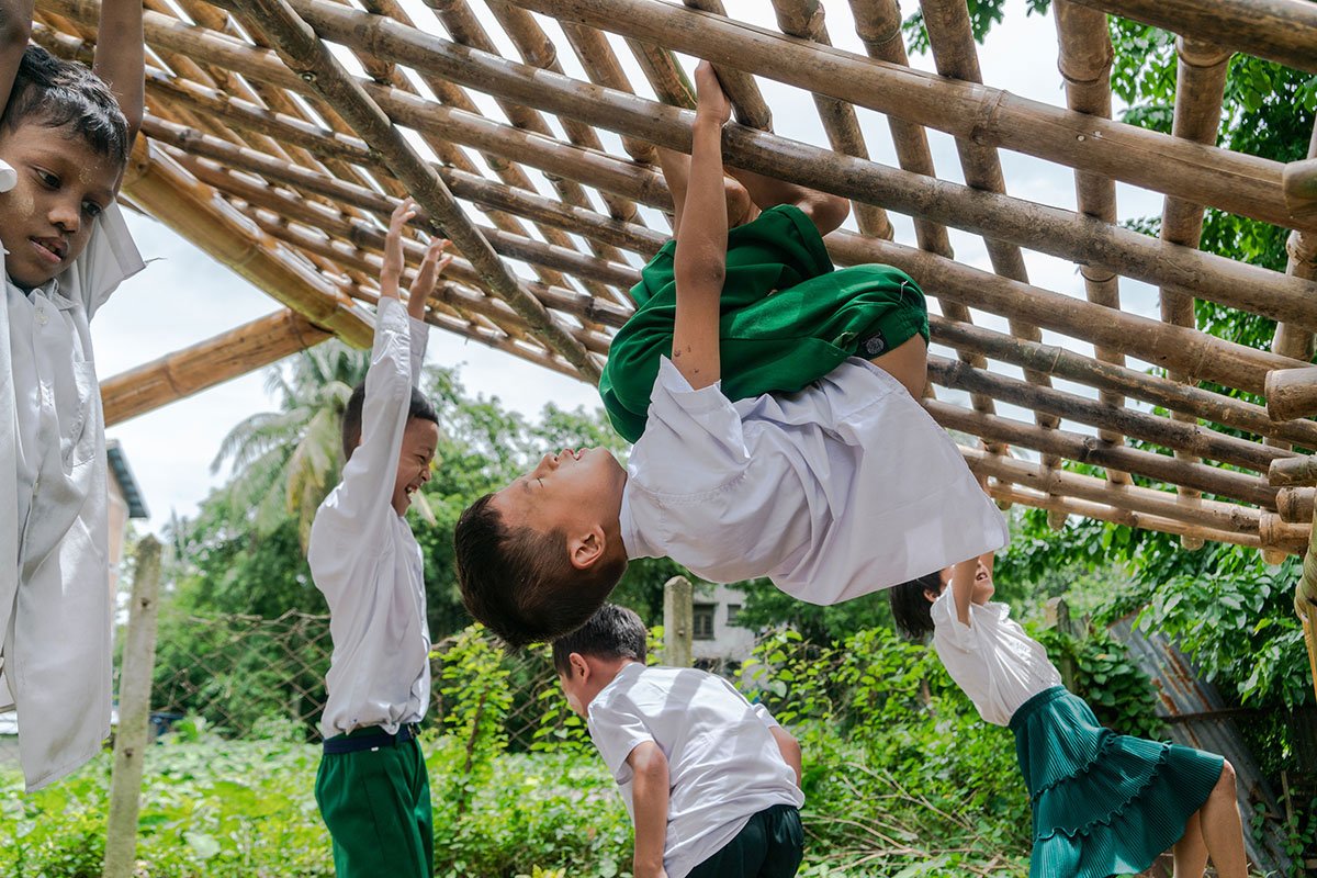 Bamboo Playground | Blue Temple