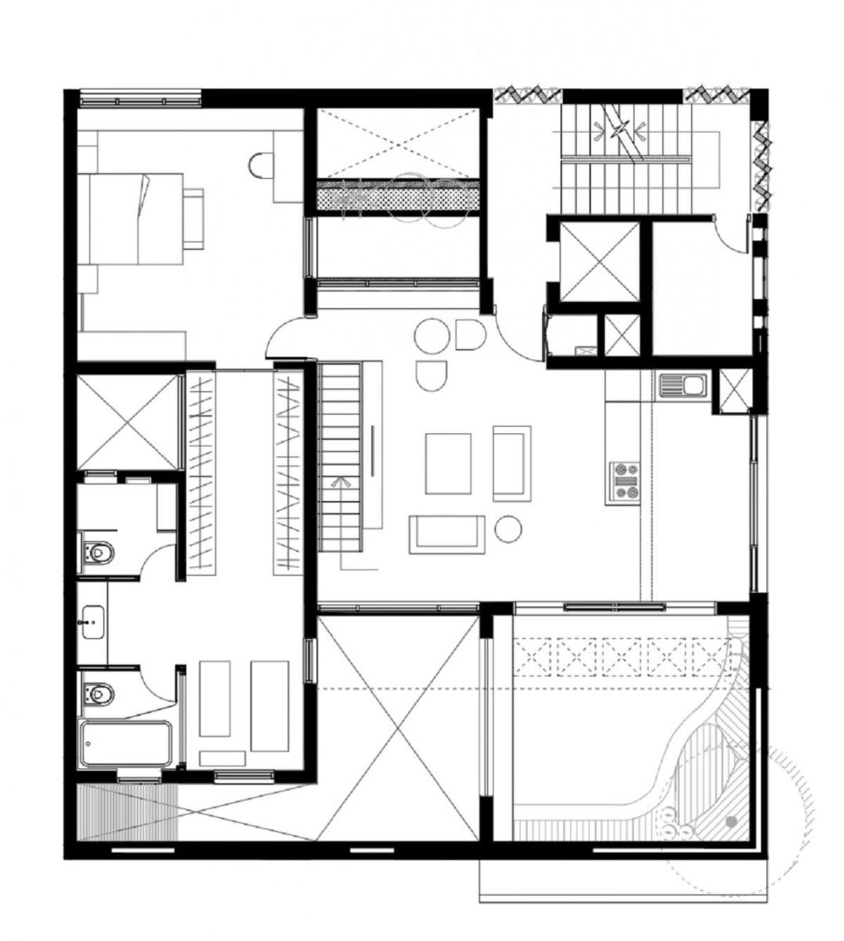 House with a Brick Veil | Studio Lotus