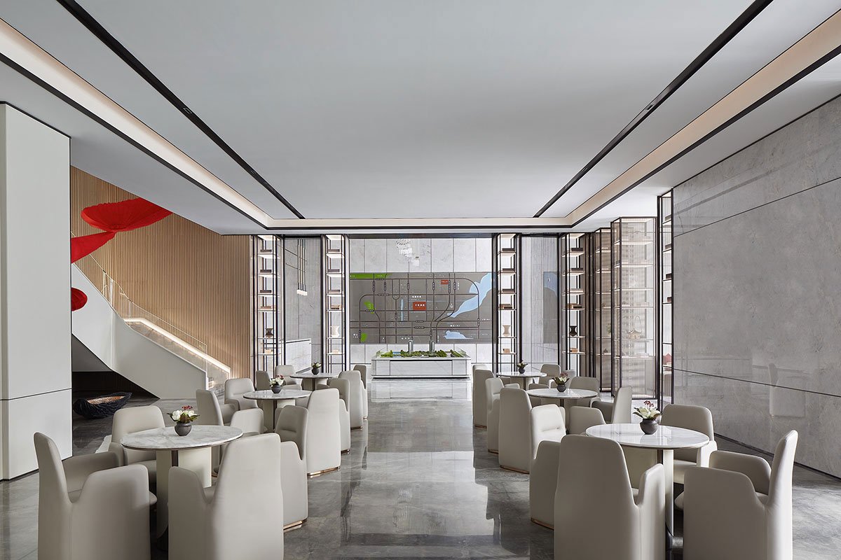 Skyview Mansion Sales Center | F.G STUDIO