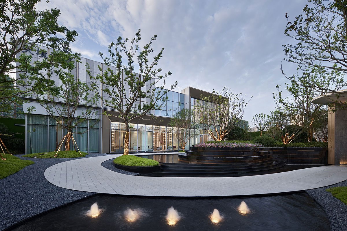 Skyview Mansion Sales Center | F.G STUDIO