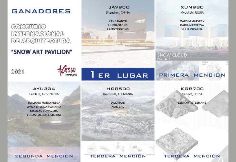Snow Art Pavilion | Winners