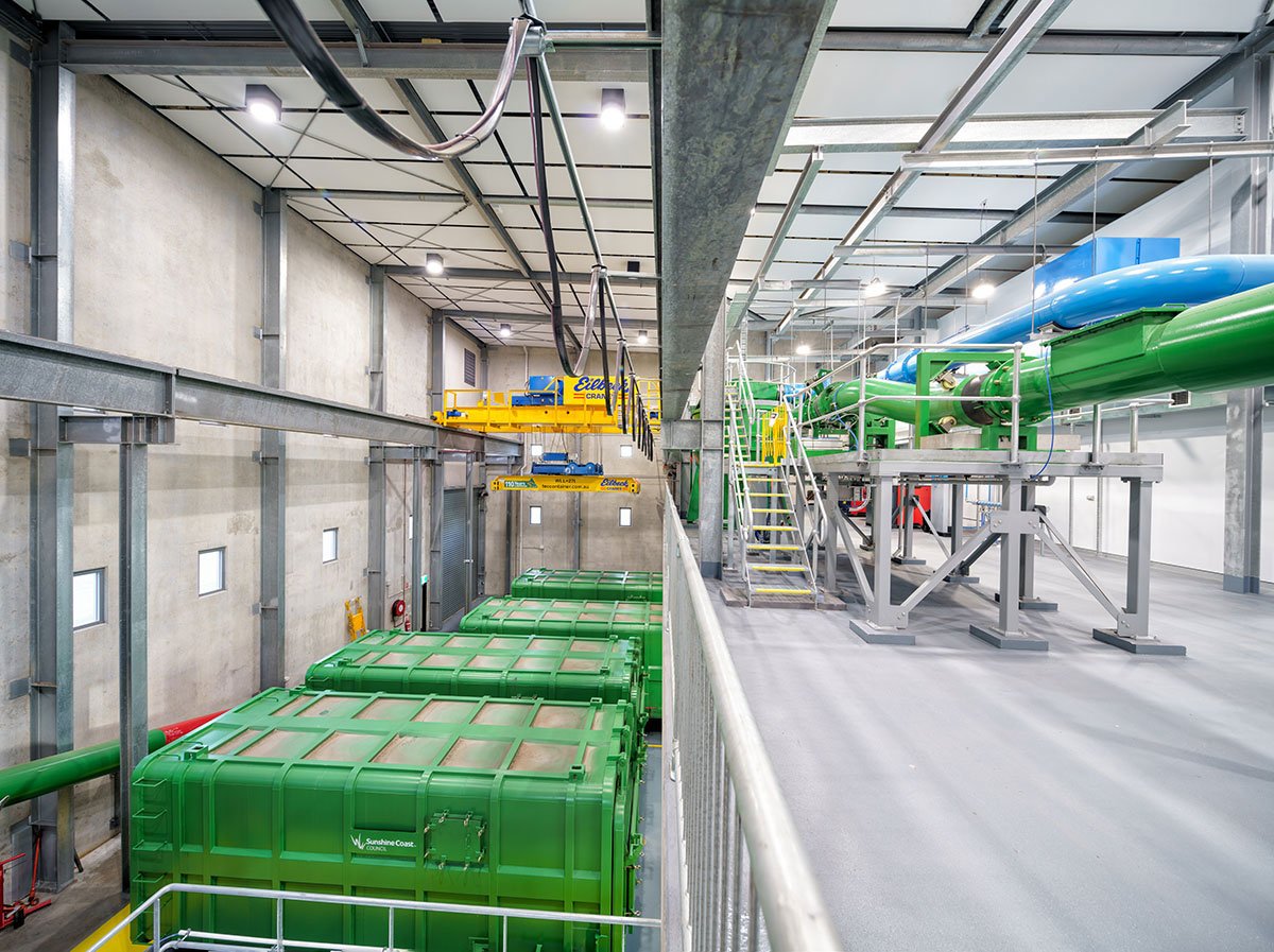 Sun Central Automated Waste Collection System | Hames Sharley