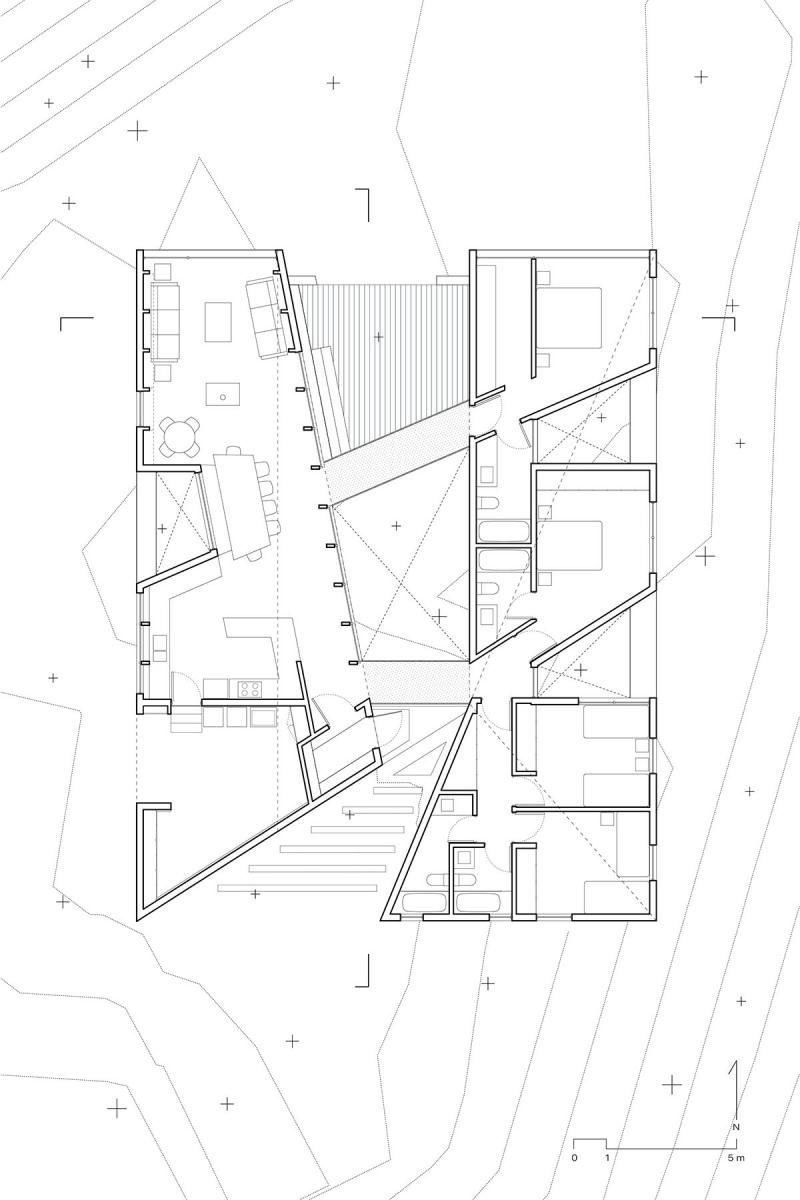 Forest House | Triangular