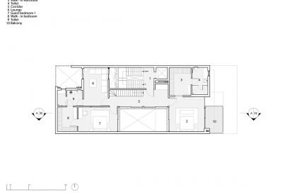 Stacked Courtyard House | Studio Lotus