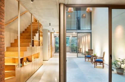 Stacked Courtyard House | Studio Lotus