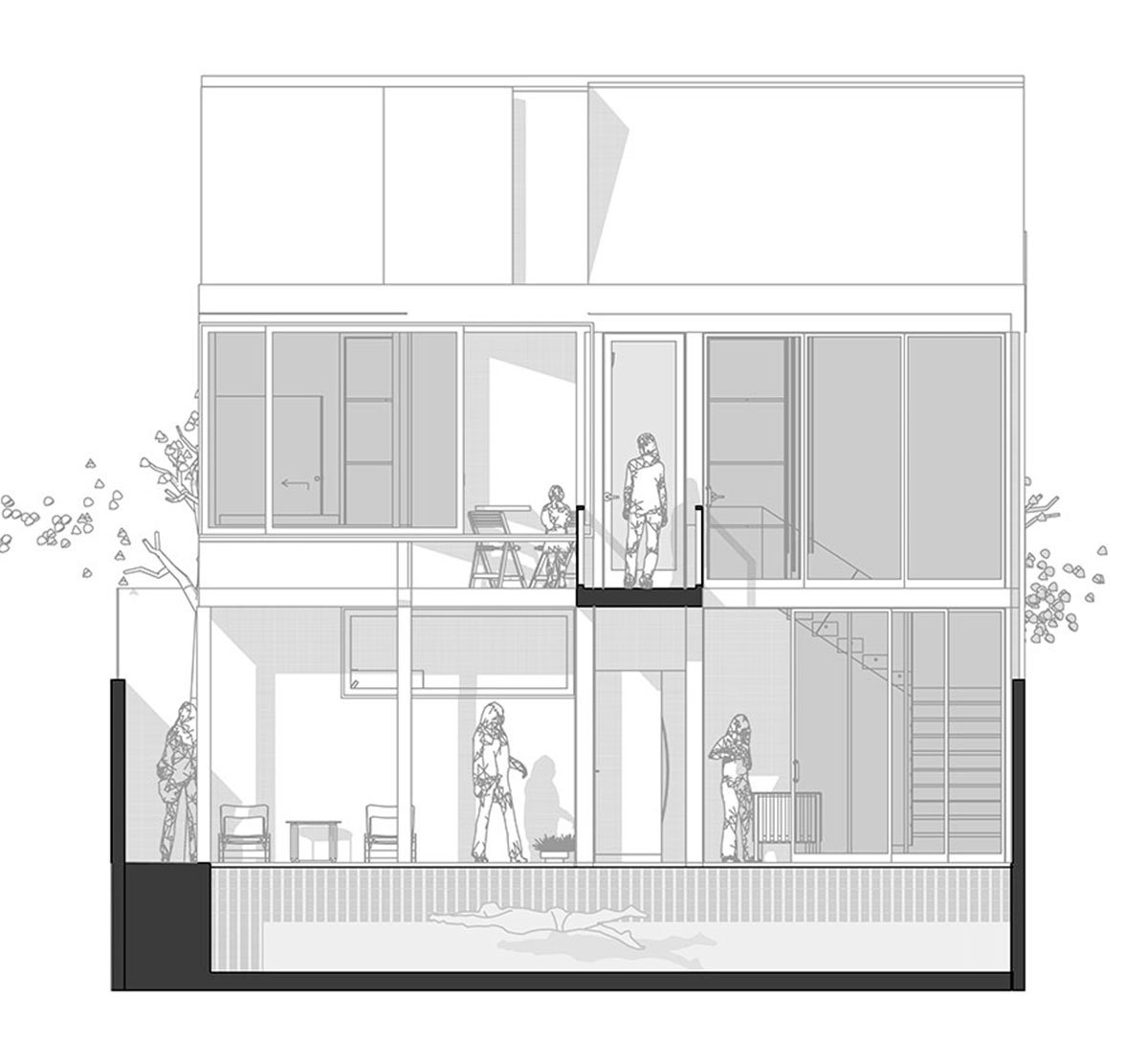 Twin House II | Aldana Sánchez Architects